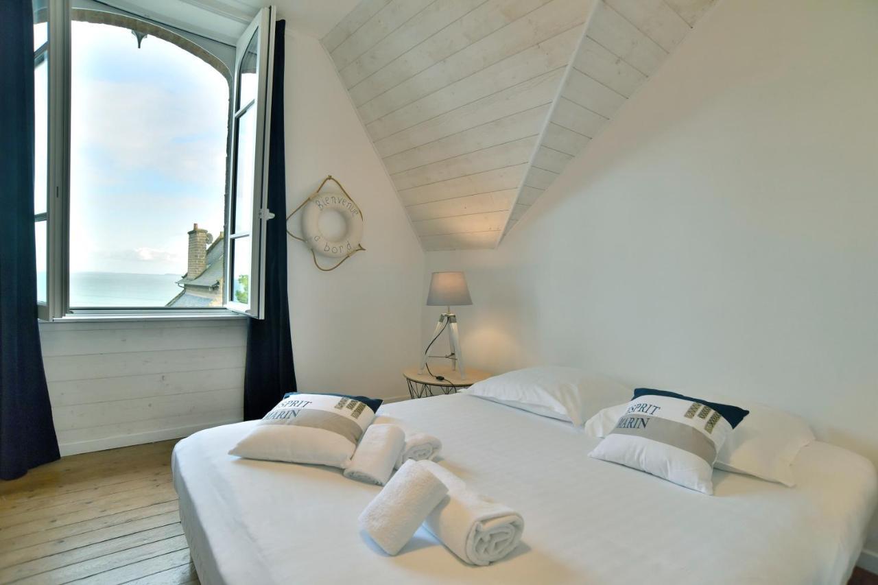 La Brise Cancalaise - Maison Typique Avec Vue Mer ก็องแกล ภายนอก รูปภาพ